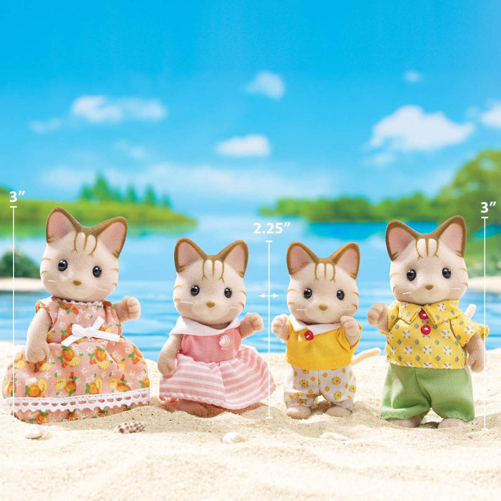 Calico Critters Sandy Cat Family