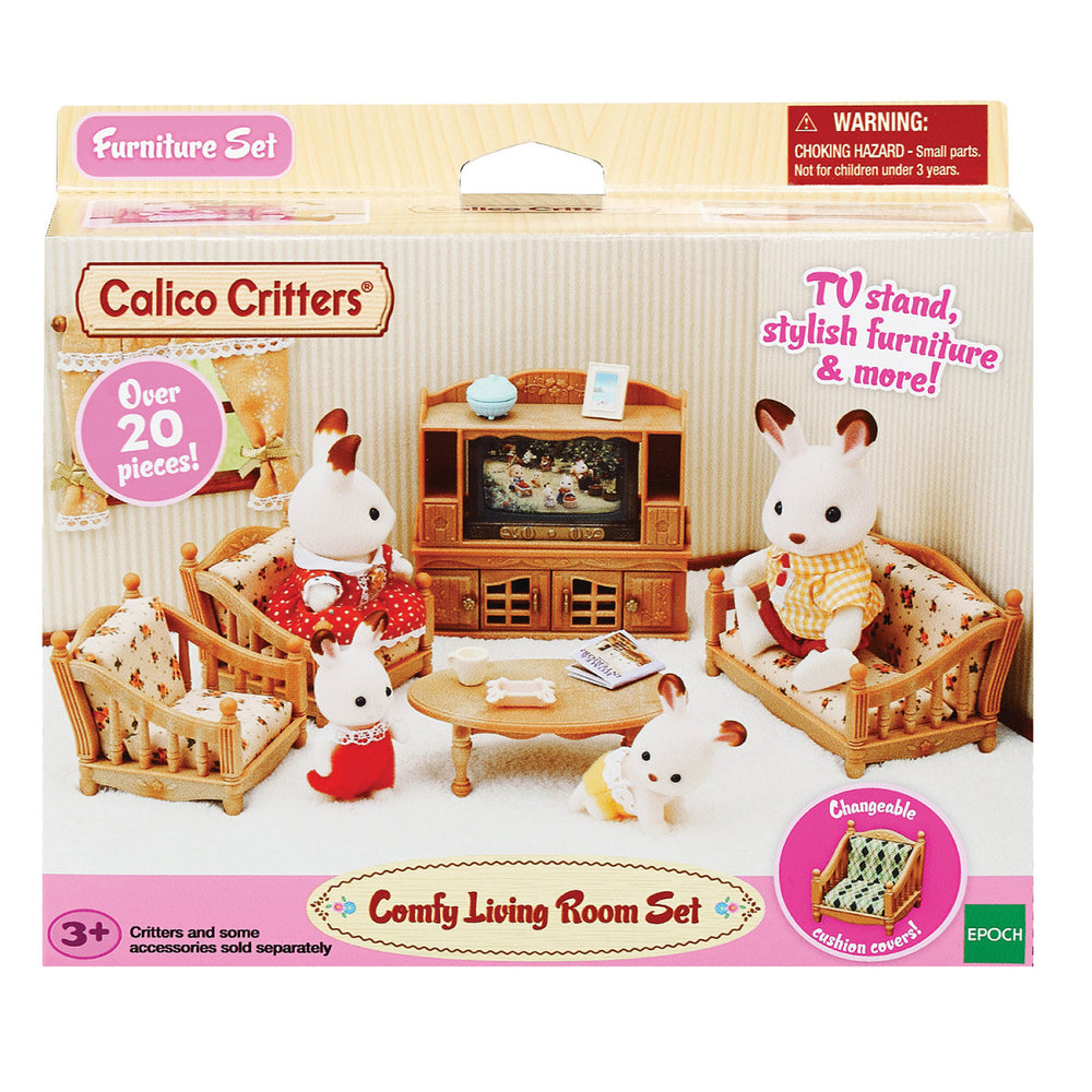 Calico Critter Comfy Living Room Set