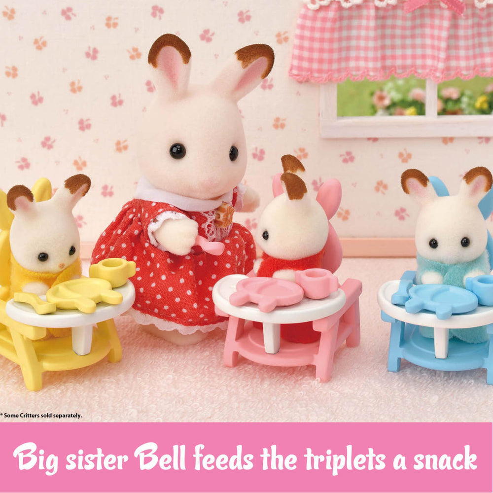 Calico Critters Triplets Care Set