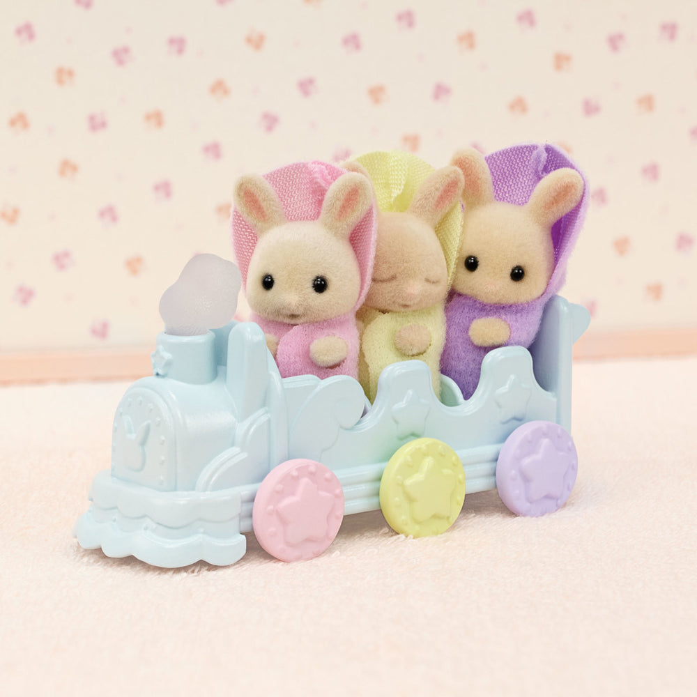 Calico Critter Triplets Baby Bathtime Set