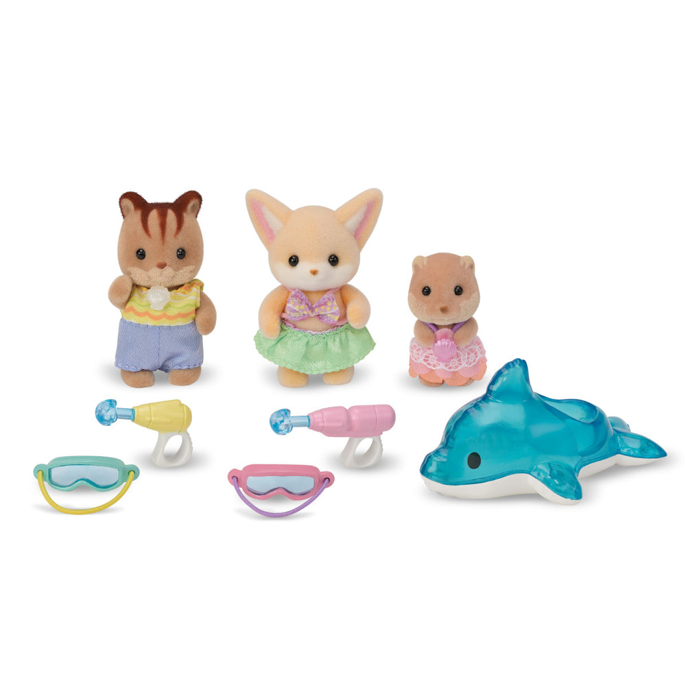 Calico Critter Nursery Friends -Pool Fun Trio