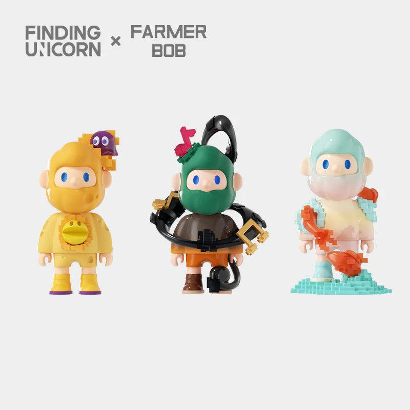 FINDING UNICORN FARMER BOB Next Generation·Pixel Universe Series Blind Box