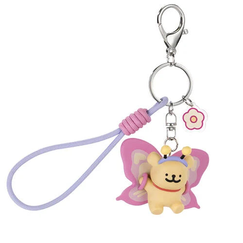 Maltese Dog Keychain