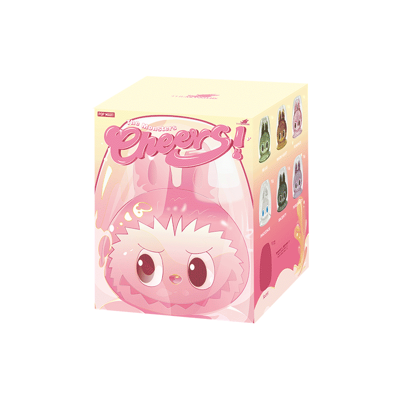 THE MONSTERS-CHEERS! SERIES Double Walled Glass Blind Box