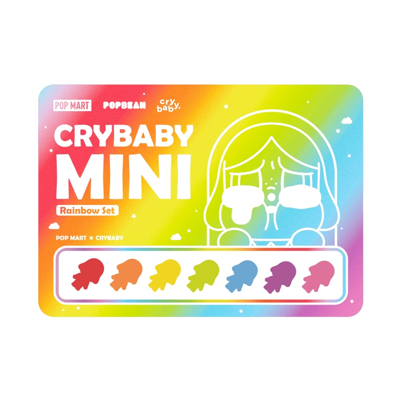 POP BEAN CRYBABY MINI FIGURE