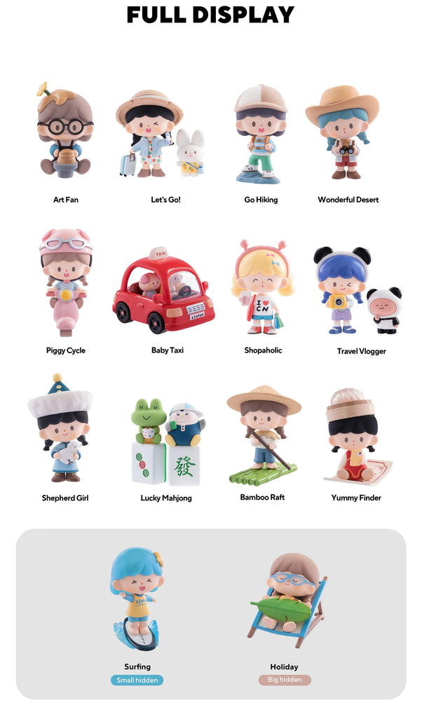 ZZOTON - TRAVEL TOGETHER SERIES BLIND BOX