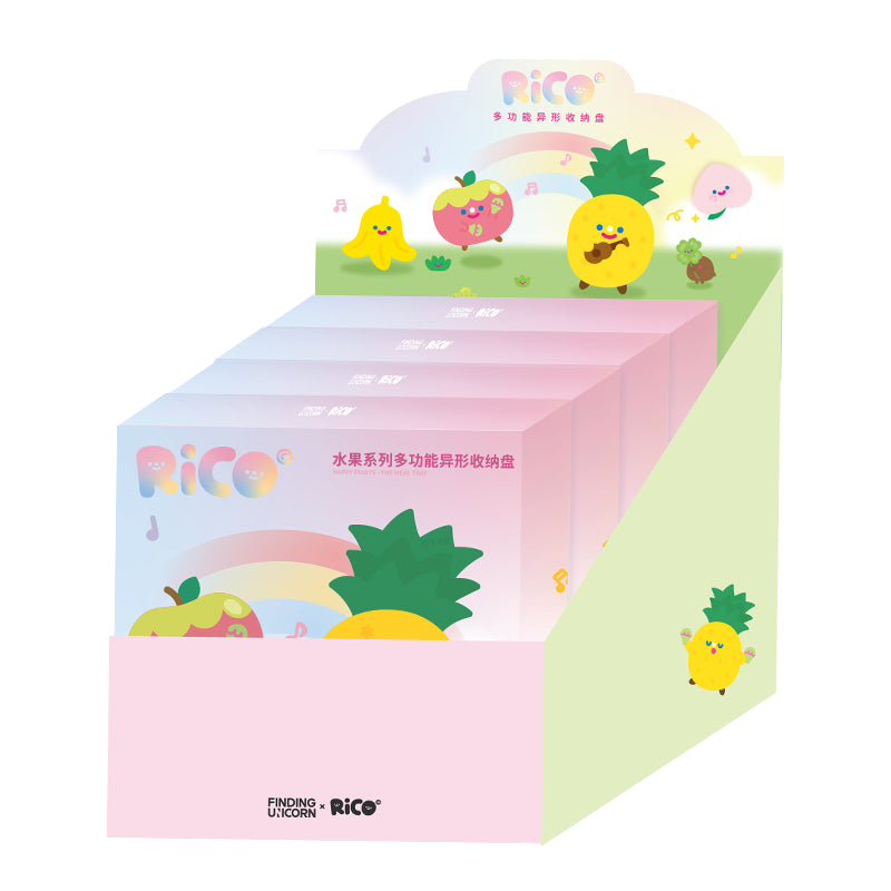 Finding Unicorn RiCO Fruit Series Multifunction Special-Shaped Plate Blind Box