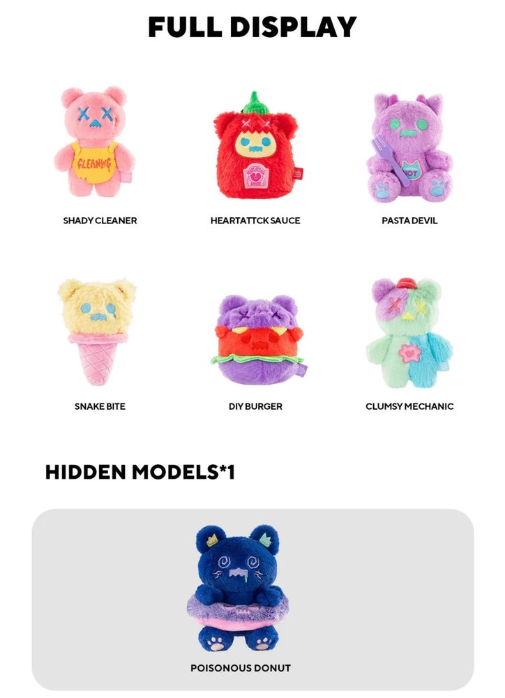 [F.UN]SHINWOO GHOST DINER SERIES PLUSH BLIND BOX