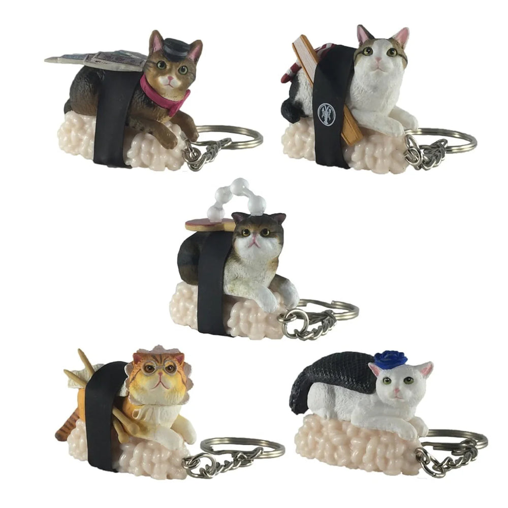 Sushi Cat Blind Box Keychain Ver.2