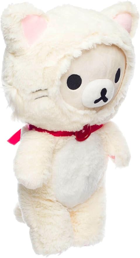 Rilakkuma Fluffy Cat Costume Koala Doll Plush