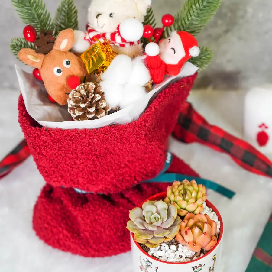 Santa Christmas Bouquet