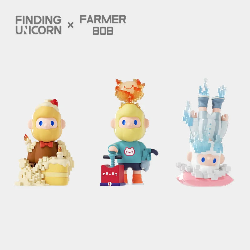 FINDING UNICORN FARMER BOB Next Generation·Pixel Universe Series Blind Box