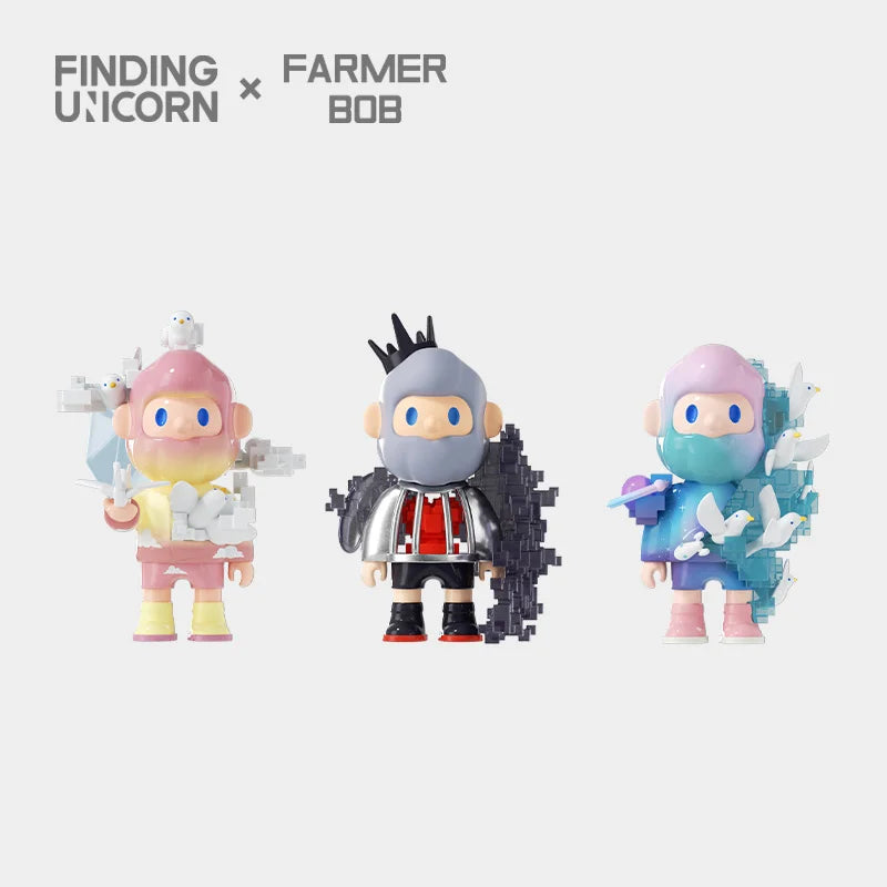 FINDING UNICORN FARMER BOB Next Generation·Pixel Universe Series Blind Box