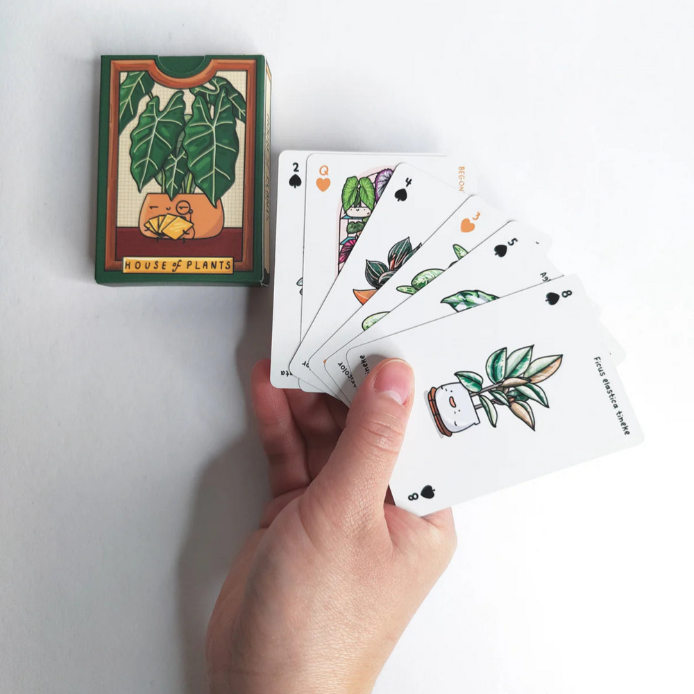 Full house of Plants Playing Cards