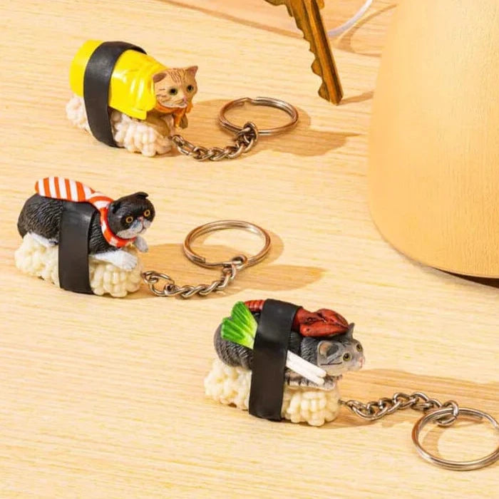 Sushi Cat Blind Box Keychain Ver.1