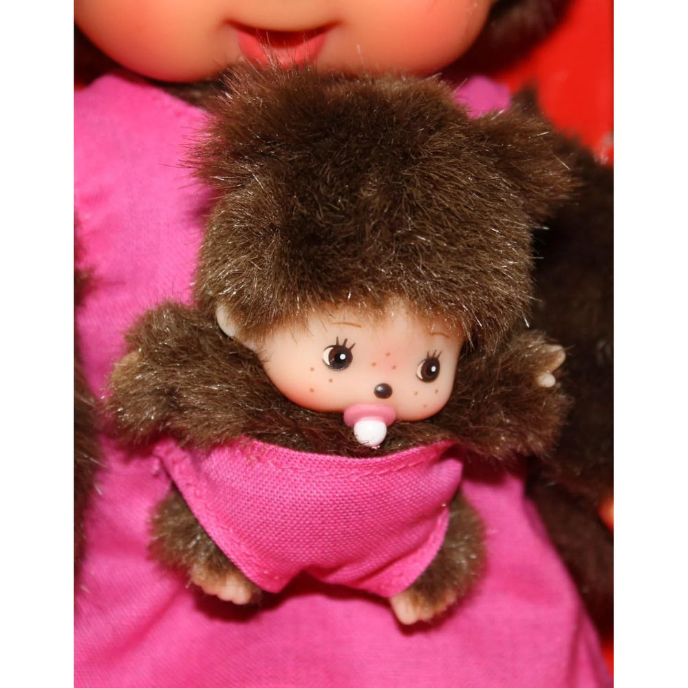 Monchhichi Mutter mit Kind 20cm