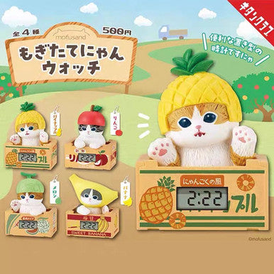 Mofusand Fruits Desk Clock Blind Box