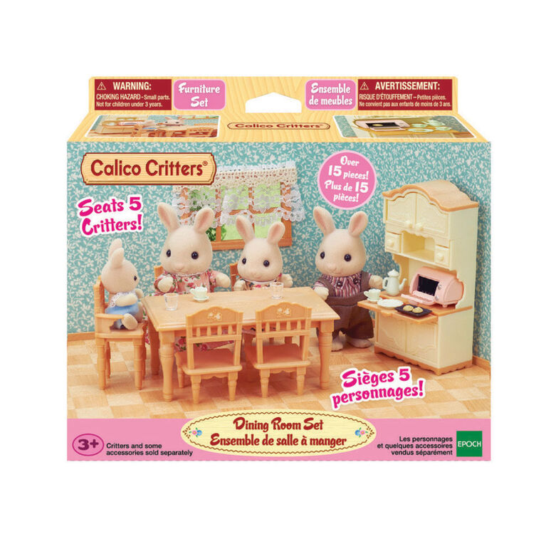 Calico Critter Dining Room Set