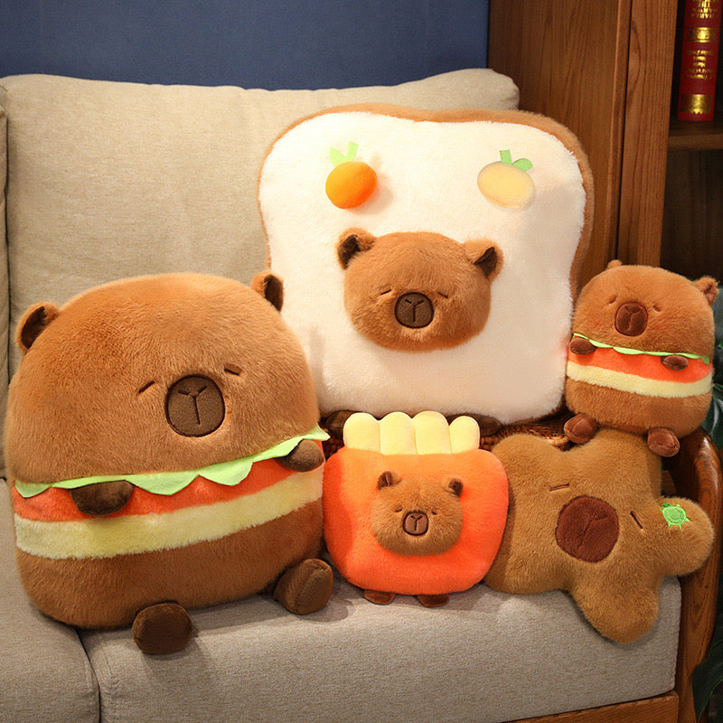 Capybara Plush Toast