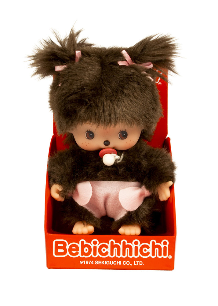 Monchhichi Classic Bebichhichi Plush Toy - Girl