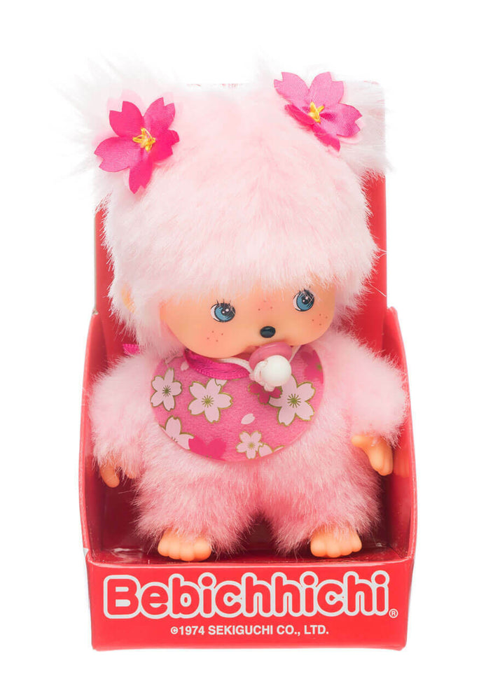 Monchhichi Classic Bebichhichi Sakura Cherry Blossom