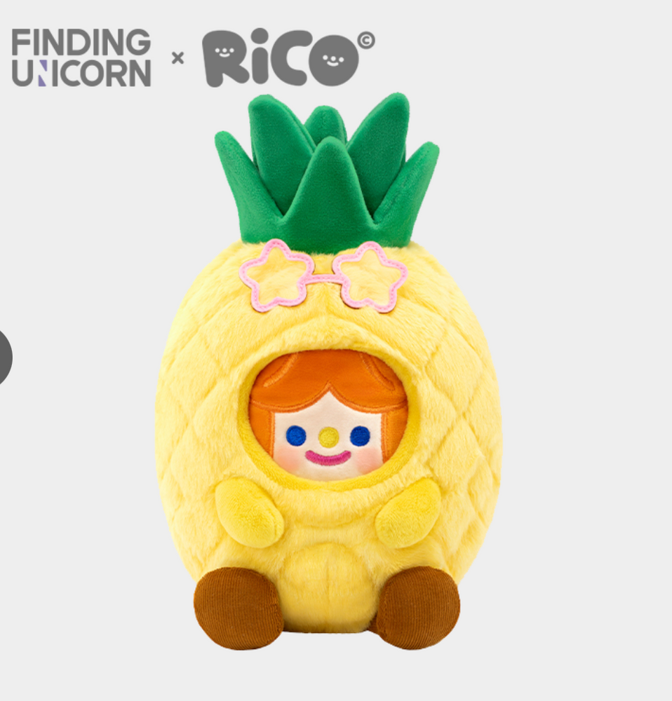 FINDING UNICORN RiCO Pineapple Plush Doll