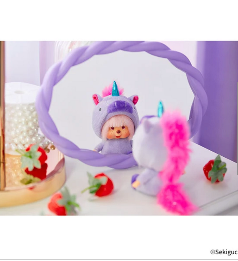 Monchhichi Unicorn Keychain