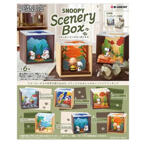 Snoopy Scenery Box Rement