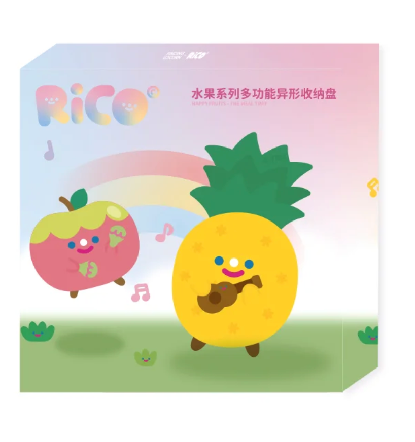 Finding Unicorn RiCO Fruit Series Multifunction Special-Shaped Plate Blind Box