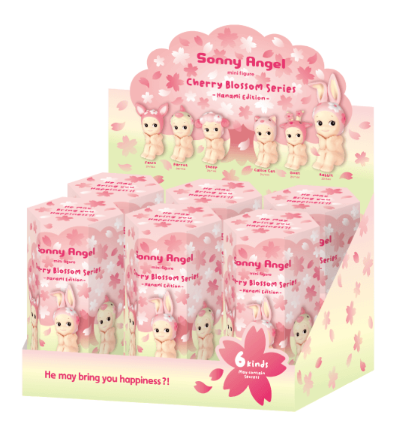 (Limited 1 PER PERSON)Sonny Angel Mini Figure Cherry Blossom Series -Hanami Edition ( this product cannot be as part of the pre-spending for Labubu)