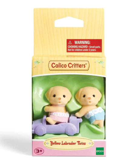 Calico Critters Yellow Labrador Twins