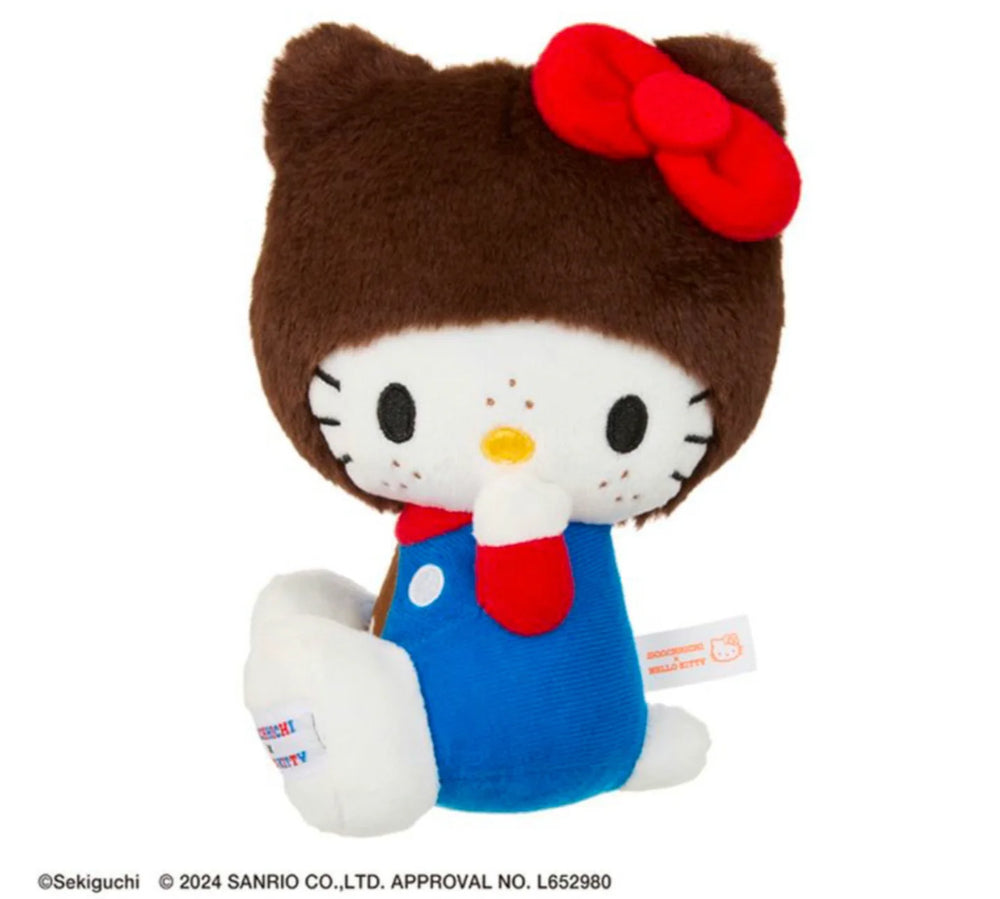 Limited Edition Monchhichi x Hello Kitty Collab Sekiguchi