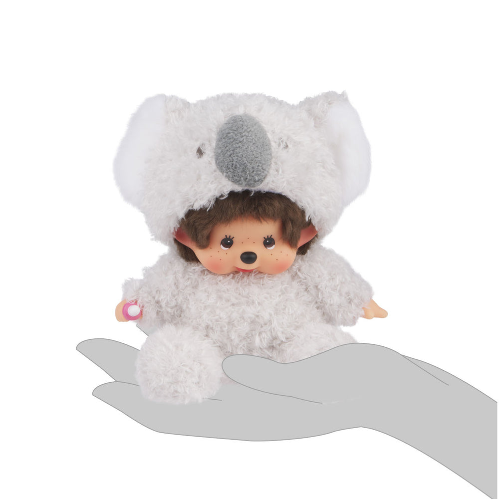 Sekiguchi Monchhichi Sitting Fluffy Koala Doll Plush