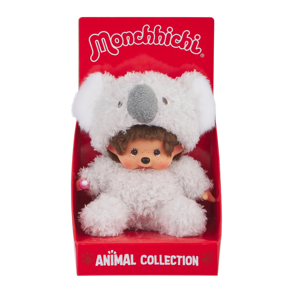 Sekiguchi Monchhichi Sitting Fluffy Koala Doll Plush