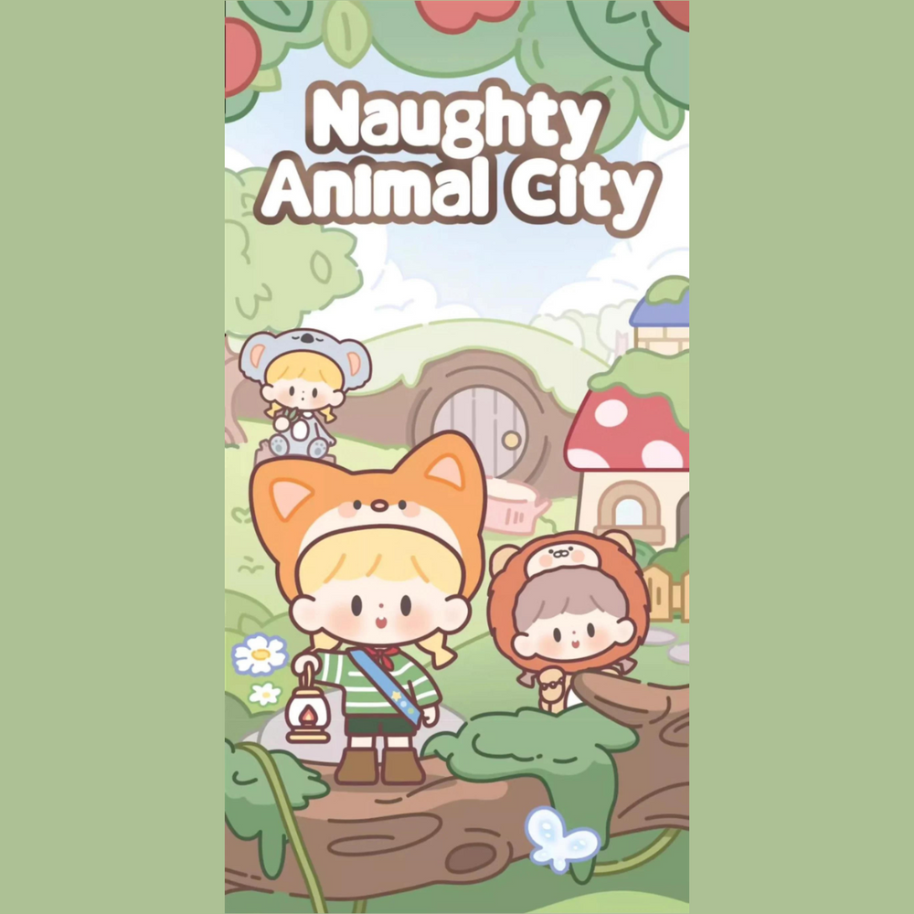 [F.UN] ZZOTON NAUGHTY ANIMAL CITY SERIES BLIND BOX