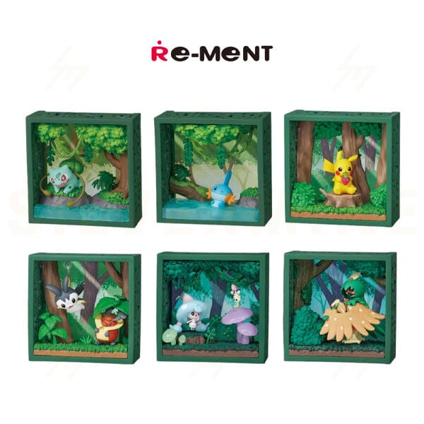 Re-ment Pokemon Frame: Deep Woods Blind Box