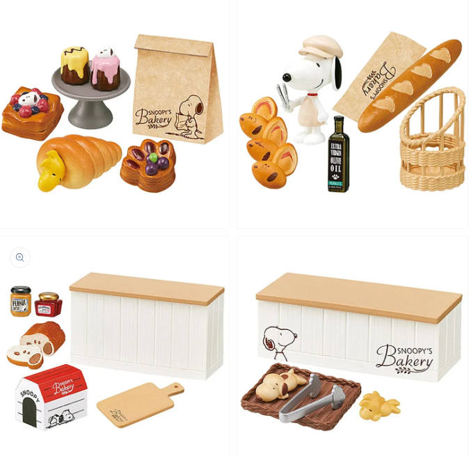 Re-Ment PEANUTS Snoopy's Bakery