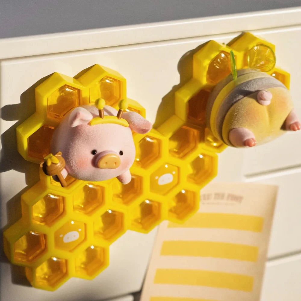 LuLu The Piggy Farmer 3D Magnet