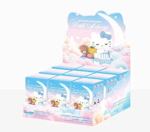 Hello Kitty and Friends Fall Asleep Series Figures