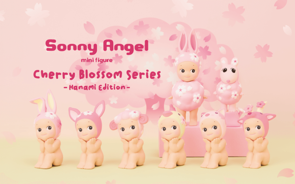 (Limited 1 PER PERSON)Sonny Angel Mini Figure Cherry Blossom Series -Hanami Edition ( this product cannot be as part of the pre-spending for Labubu)