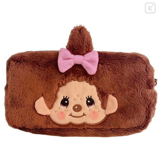 Monchhichi Fluffy Plush Pen Case