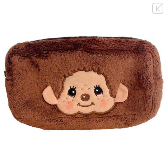 Monchhichi Fluffy Plush Pen Case