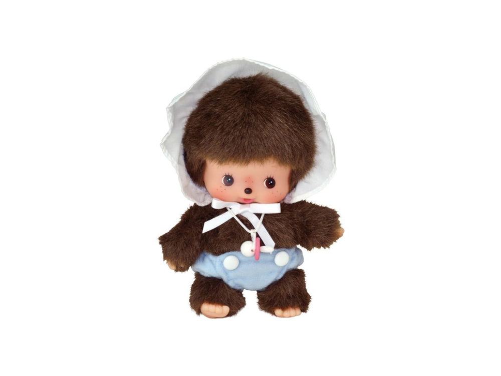 Monchhichi Classic Bebichhichi Plush Toy - Boy with hat