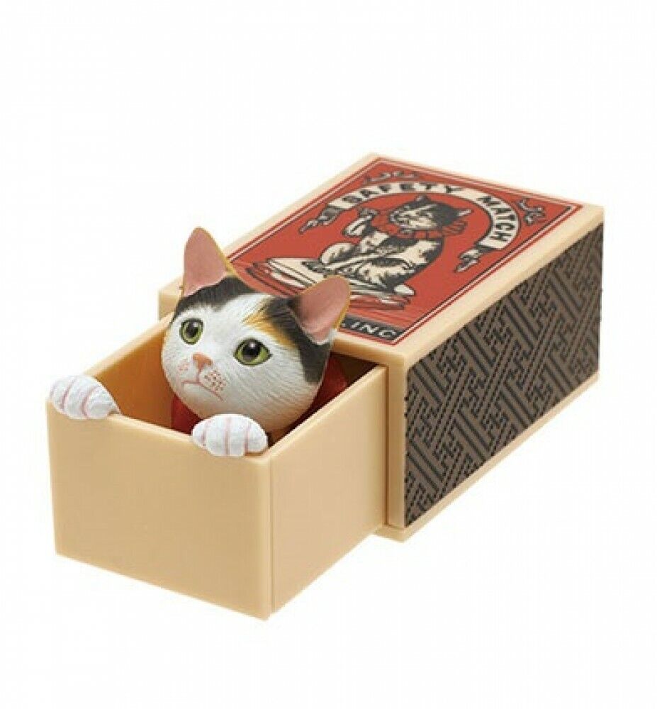 Tsutomu Funabashi Match Box Cat Blind Box